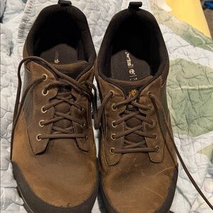 Timberland Men's Brown Low-Top Leather Sneakers